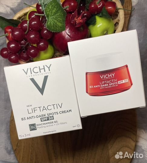 Vichy Liftactiv B3 Anti-Dark Spots SPF50 Крем 3мл