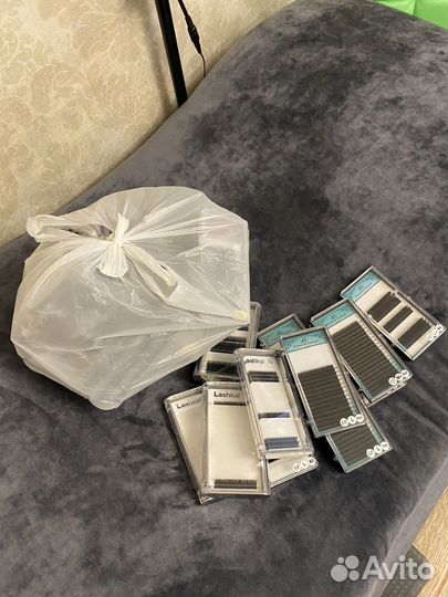 Ресницы для наращивания бу