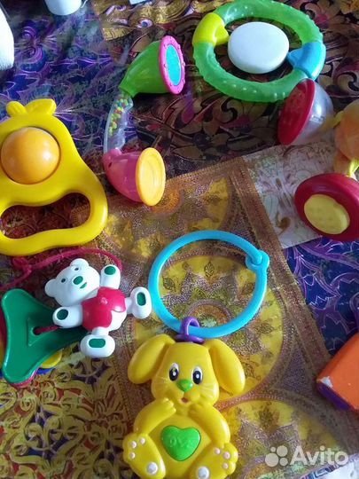 Погремушки прорезыватели