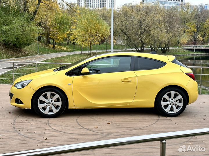 Opel Astra GTC 1.4 AT, 2012, 154 000 км