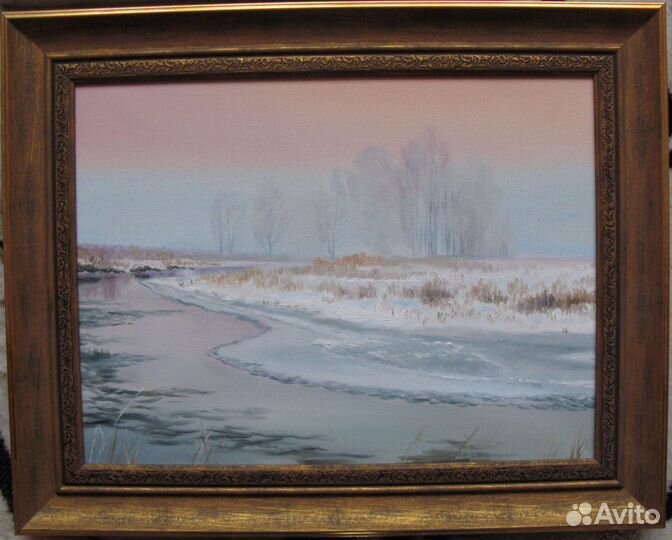 Около деревни Центральная. 30х40см, х.м