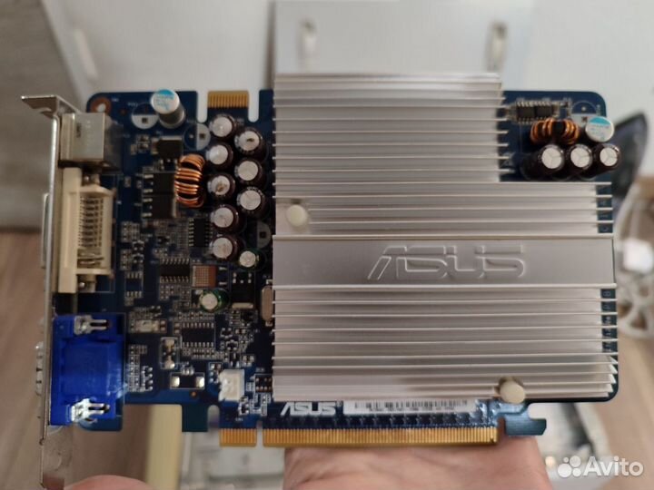 Видеокарта asus GeForce 7300 GT 400Mhz PCI-E 256Mb