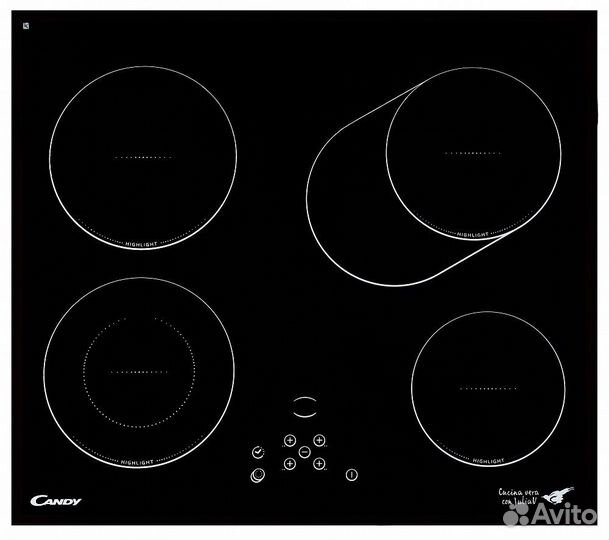 Электрическая варочная панель Candy CH 647 B Новая