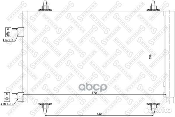 10-45039-SX NS94758BH7403547 6455CY радиат