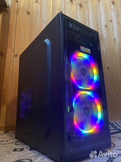 Игровой Компьютер(Ryzen 5 2600/12gb/RX470/SSD+HDD)