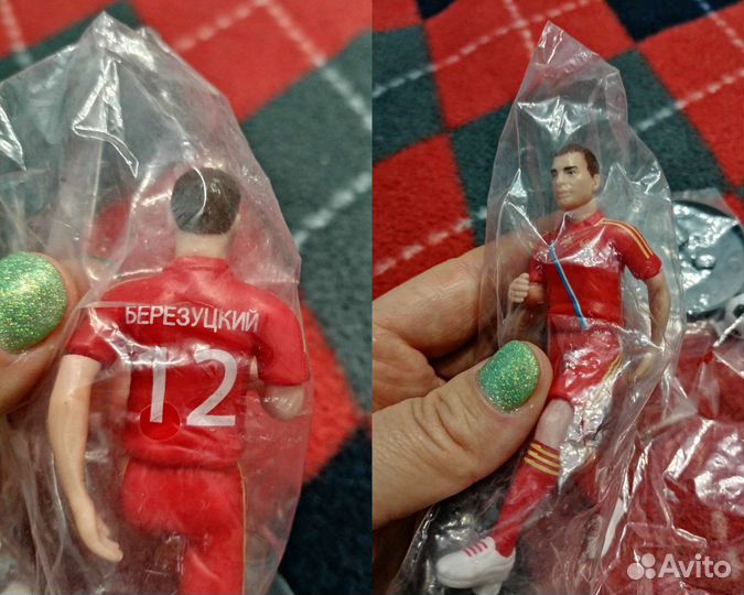 Фигурки футболистов