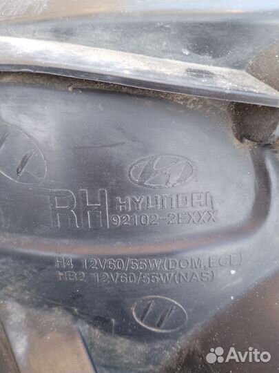 Фара на hyundai tucson