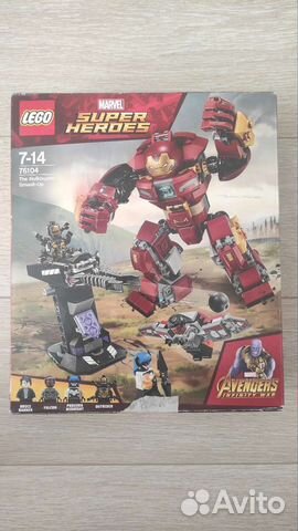 Конструктор lego Marvel Super Heroes 76104