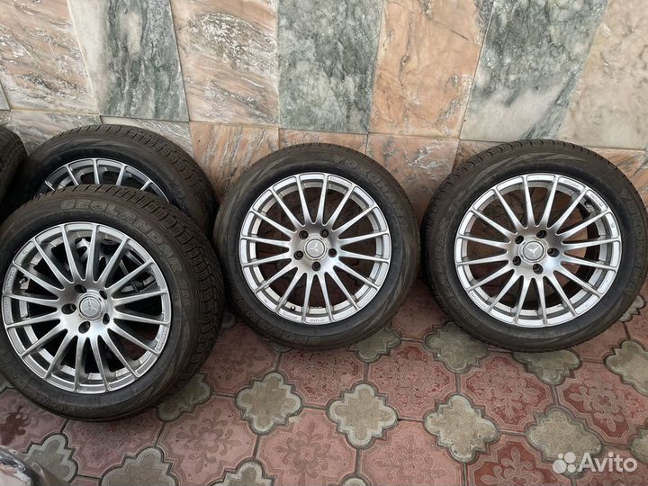 Колеса на Mercedes e class r17