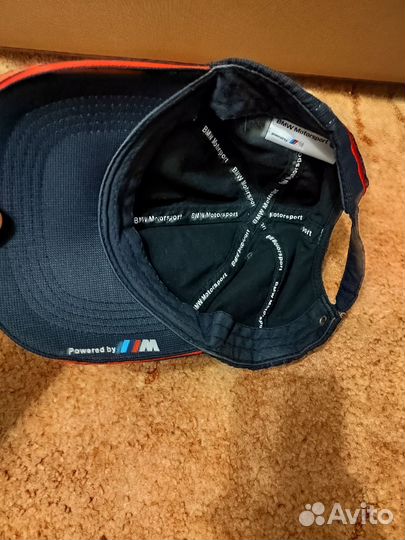 Кепка мужская, BMW Motorsport, размер 57-59