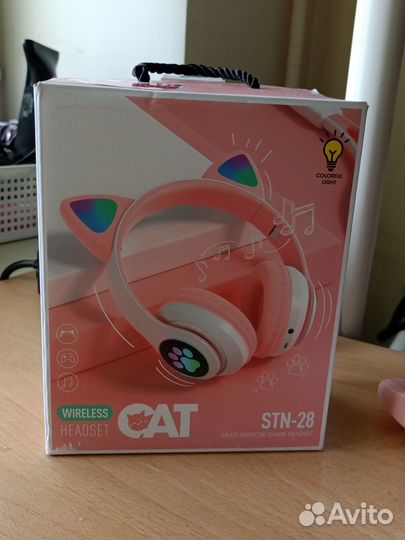 Беспроводные наушники с ушками