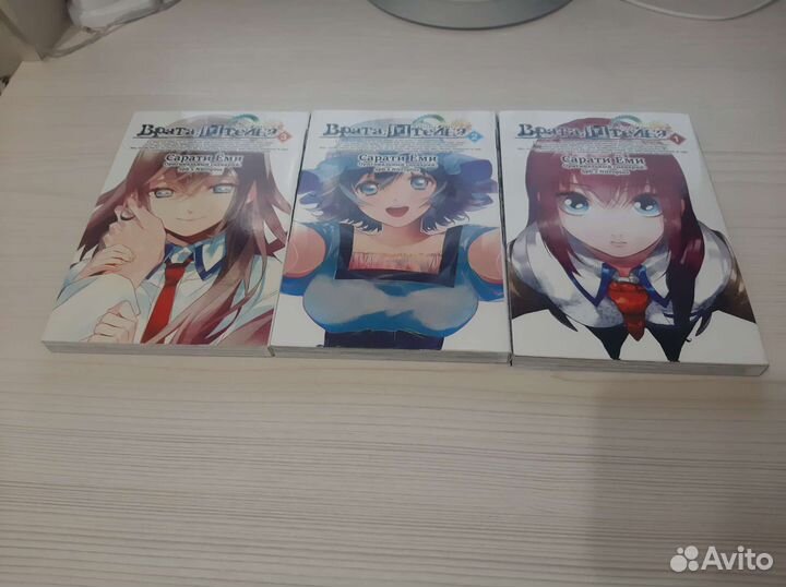3 тома манги 
