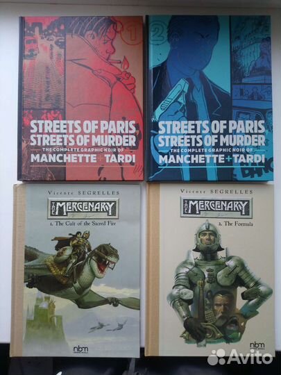 Комиксы на английском, французском языке bd