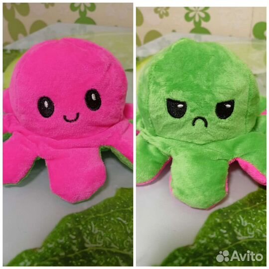 Игрушка осьминожка-перевертыш