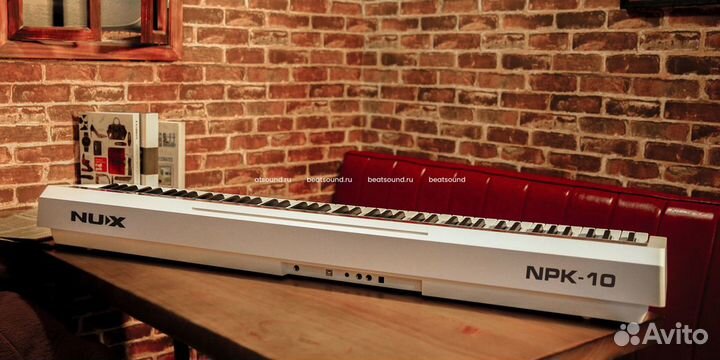 Nux NPK-10 WH Цифровое пианино, белое