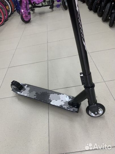 Самокат трюковой urban черный