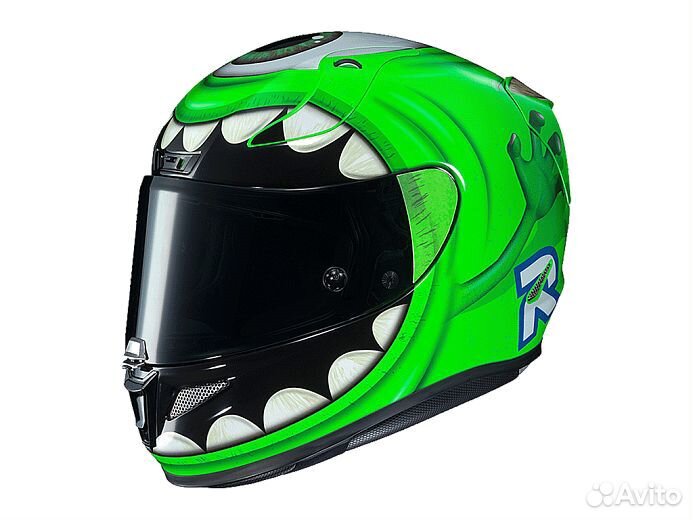 Мотошлем HJC rpha11 disney mike wazowski MC4