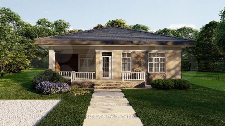 Дом 136,1 м² на участке 4 сот.