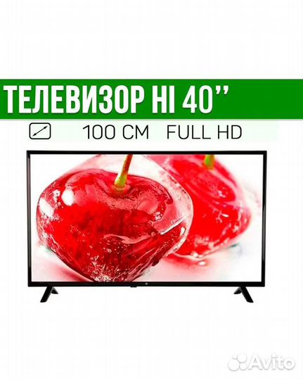 Телевизор Hi 40'' (100 см) Full HD