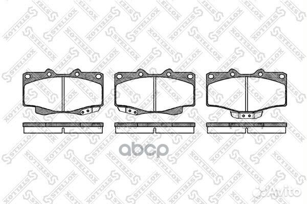326 004-SX 315 04 колодки дисковые пToyota La