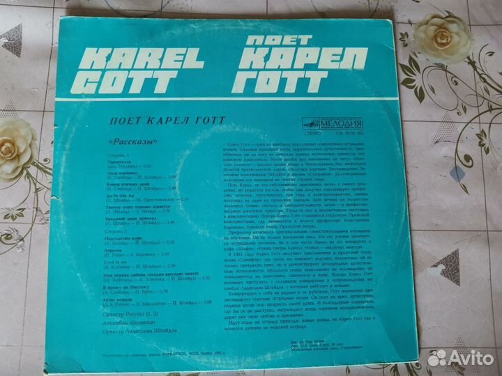 Виниловые пластинки СССР