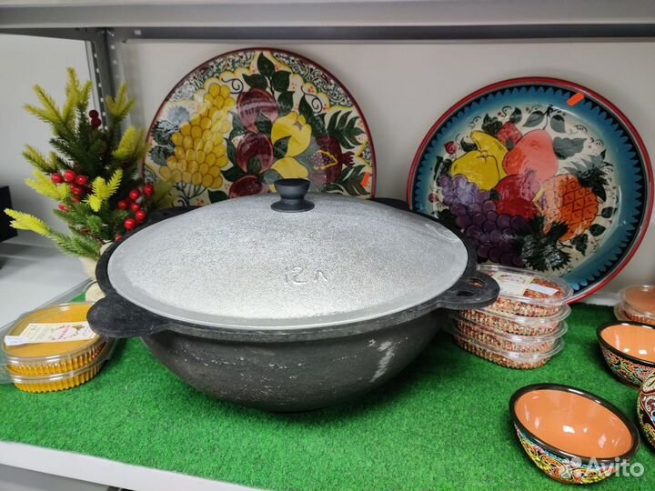 Казан чугунный