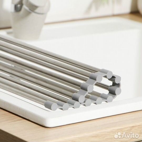 2 шт. Сушилка для посуды на раковину, 37x23 см