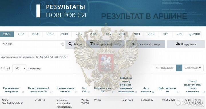 Установка, замена, поверка счетчиков воды и тепла