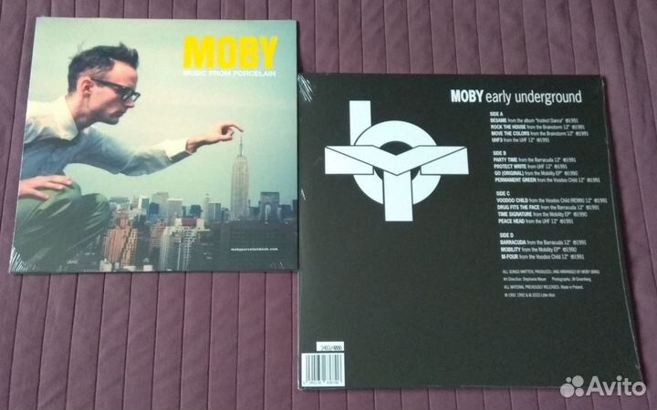 LP Moby - Music from porcelain, Early underground