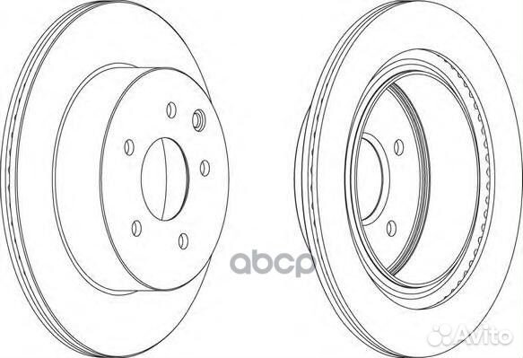 Диск тормозной nissan qashqai/X-trail/renault K