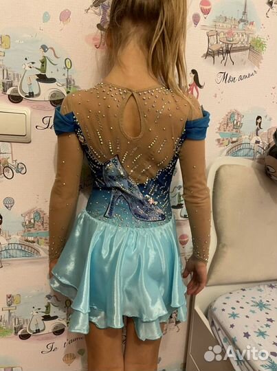 Платье для фигурного катания 122-128