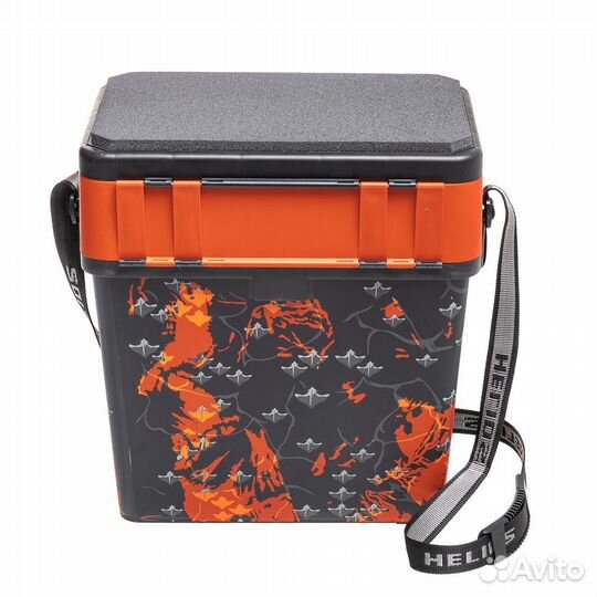 Ящик зимний рыболовный shark оранжевый