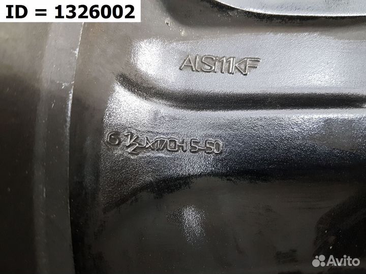 Диск литой r17 Renault Duster