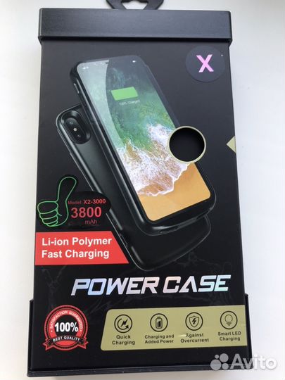 Чехол аккумулятор для iPhone X