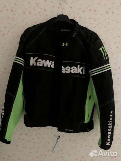 Куртка для мотокросса kawasaki monster energy