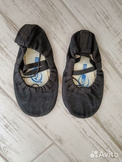 Купальник гимнастический 116, 6 лет + балетки 28 р