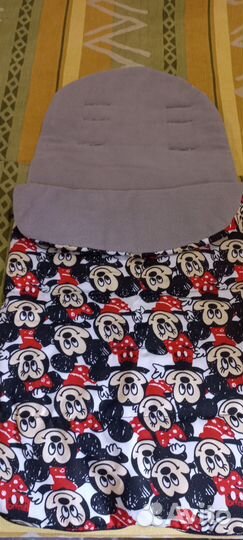 Зимний конверт в коляску