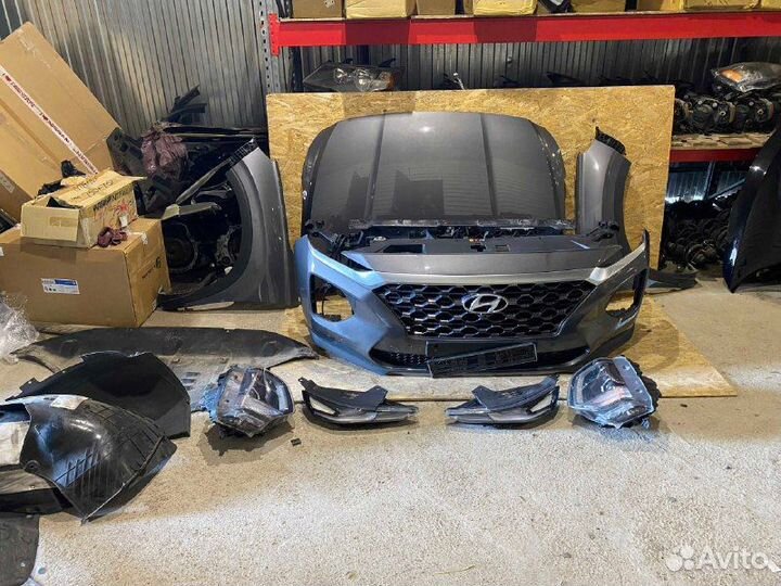 Hyundai Santa FE 4 tm 2018-2021 Ноускат, передок