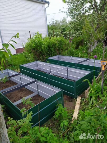Грядки оцинкованные с полимерным покрытием
