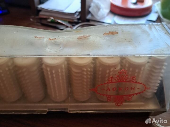 Термо бигуди СССР внутри парафин