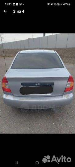 Hyundai Accent 1.5 AT, 2007, 221 198 км