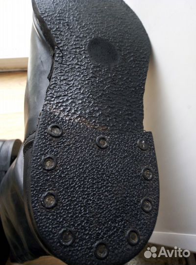 Сапоги хромовые почти новые р-р 42