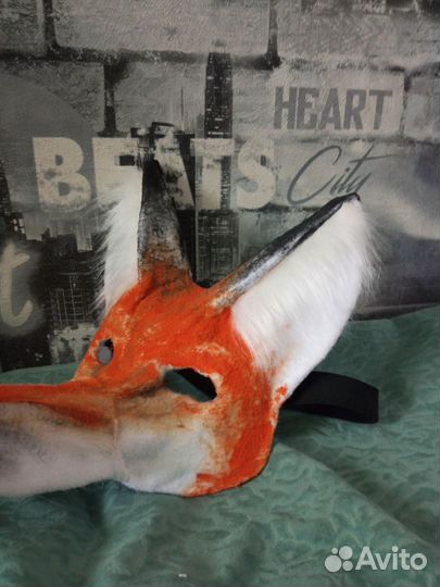 Маска лисы для квадробики