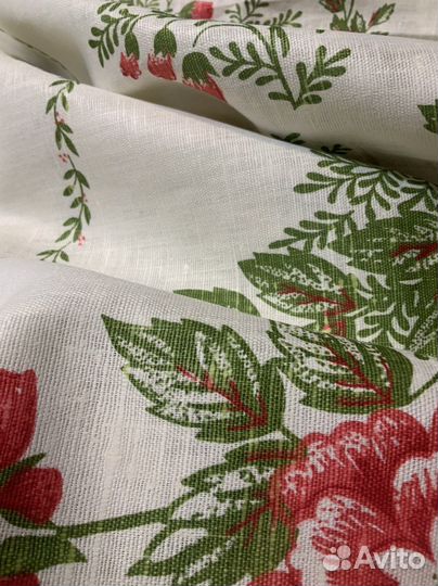 Скатерть хлопок лен