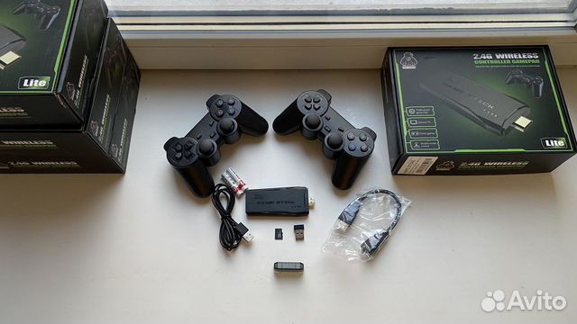 Геймстик игровая приставка 9в1 Game Stick новая