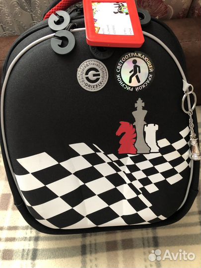 Рюкзак школьный для мальчика Grizzly