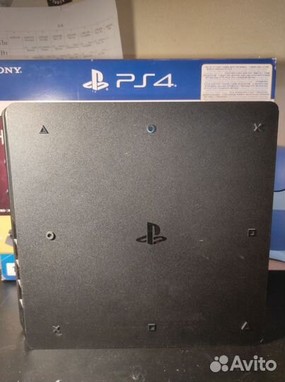 Sony PS4 slim 1tb + 100+ игр + 2 орг. джойстика