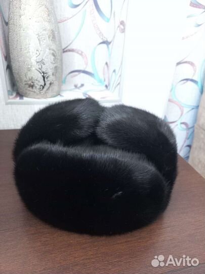 Норковая шапка ушанка