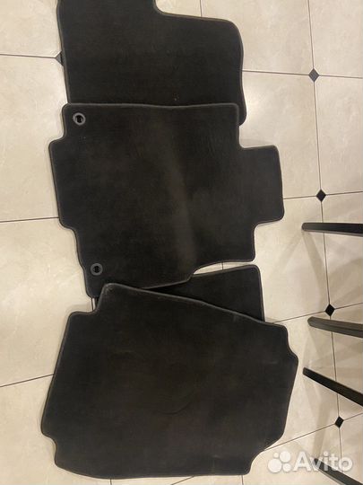 Оригинальные велюровые ковры в салон Honda CR-V