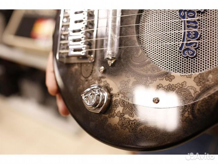 Pignose PGG-200PL bkpl - мини электрогитара со вст